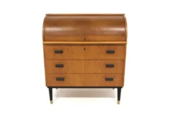 Secrétaire scandinave en teck, Suède, 1950