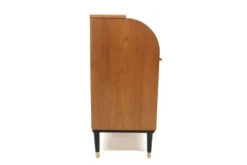 Secrétaire scandinave en teck, Suède, 1950