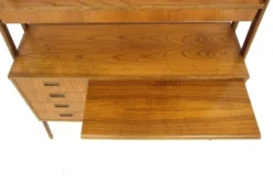 Secrétaire scandinave en teck, Suède, 1960