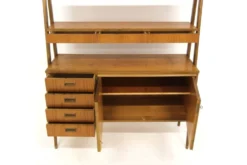 Secrétaire scandinave en teck, Suède, 1960