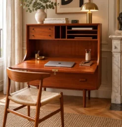 Secrétaire scandinave en teck – Børge Mogensen années 60’