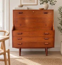 Secrétaire scandinave en teck – Børge Mogensen années 60’