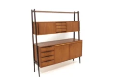 Secrétaire scandinave en teck, Suède, 1960
