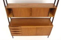 Secrétaire scandinave en teck, Suède, 1960