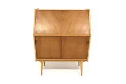 Secrétaire scandinave en teck, Suède, 1950