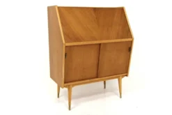 Secrétaire scandinave en teck, Suède, 1950