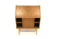 Secrétaire scandinave en teck, Suède, 1950