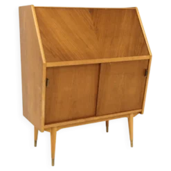 Secrétaire scandinave en teck, Suède, 1950
