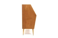 Secrétaire scandinave en teck, Suède, 1950
