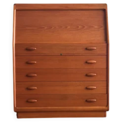 Secrétaire Teak Dyrlund Danemark Mid Century Bureau