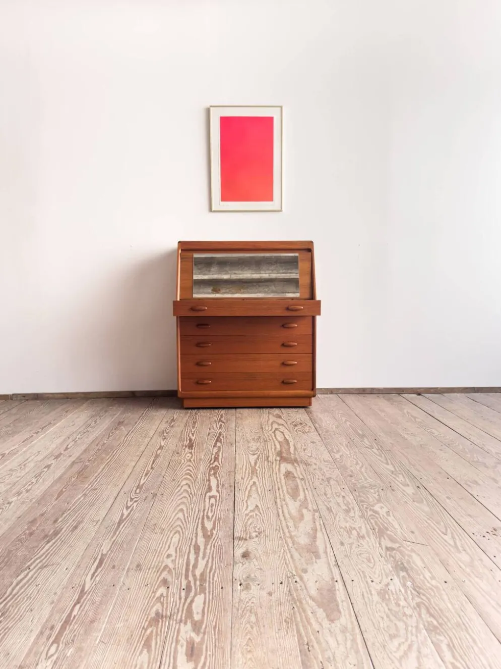 Secrétaire Teak Dyrlund Danemark Mid Century Bureau