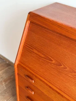 Secrétaire Teak Dyrlund Danemark Mid Century Bureau