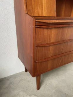 Secrétaire teck danois des années 60