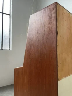 Secrétaire teck danois des années 60