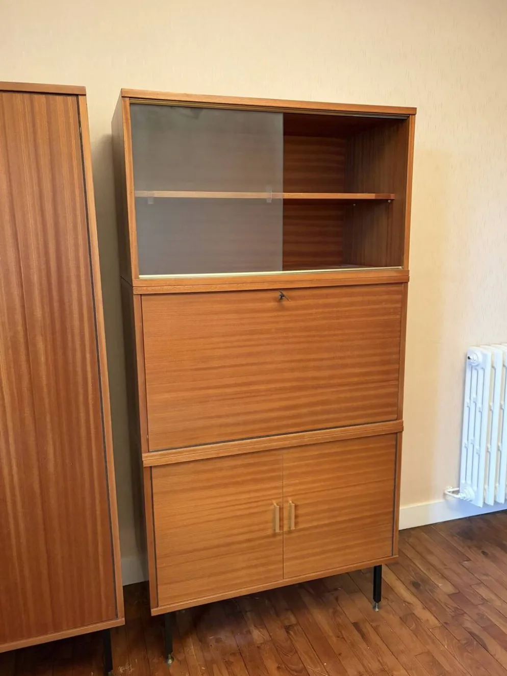 Secrétaire vintage en bois