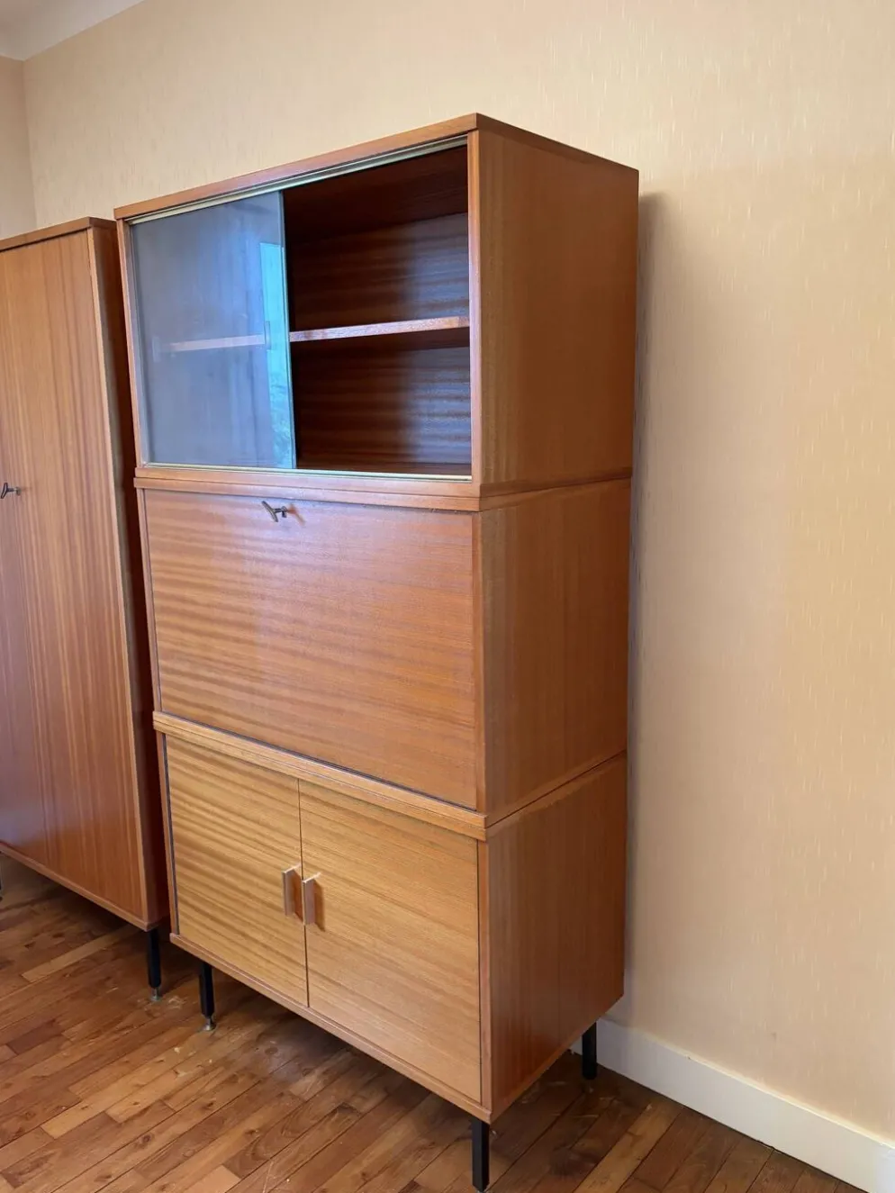 Secrétaire vintage en bois