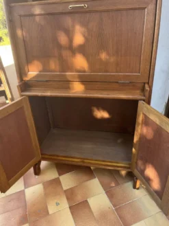 Secrétaire vintage en chêne, 1960