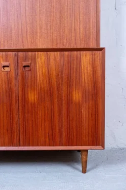 Secrétaire Vintage en Teck par Erik Brouer, Danemark, 1960s