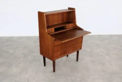 secrétaire vintage | teck | années 1960 | danois