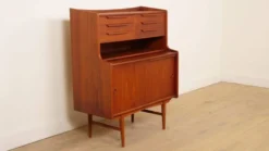 Secrétaire vintage | Teck | 90 cm | Design danois