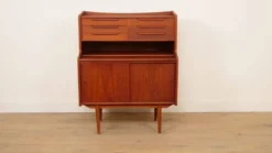 Secrétaire vintage | Teck | 90 cm | Design danois