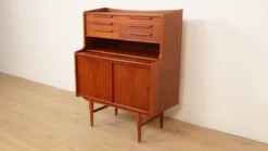 Secrétaire vintage | Teck | 90 cm | Design danois