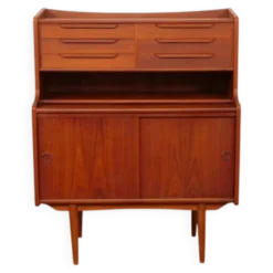 Secrétaire vintage | Teck | 90 cm | Design danois