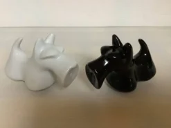 Sel et poivre chiens black and White