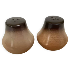 Sel et poivre céramique marron beige