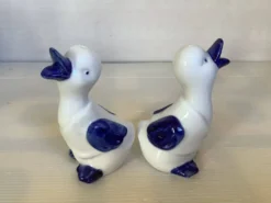 Sel et poivre oiseaux oies canards