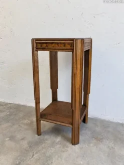 Sellette Art déco ancienne en bois