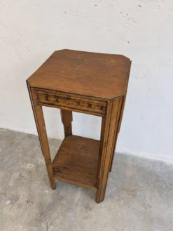 Sellette Art déco ancienne en bois