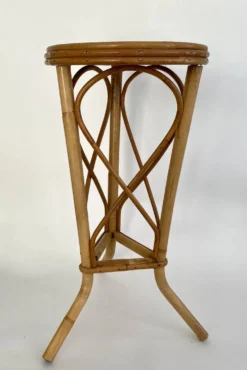 Sellette rotin, années 60