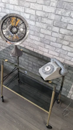 Sellette vintage fumé 70'