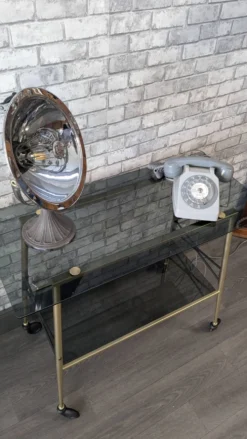 Sellette vintage fumé 70'