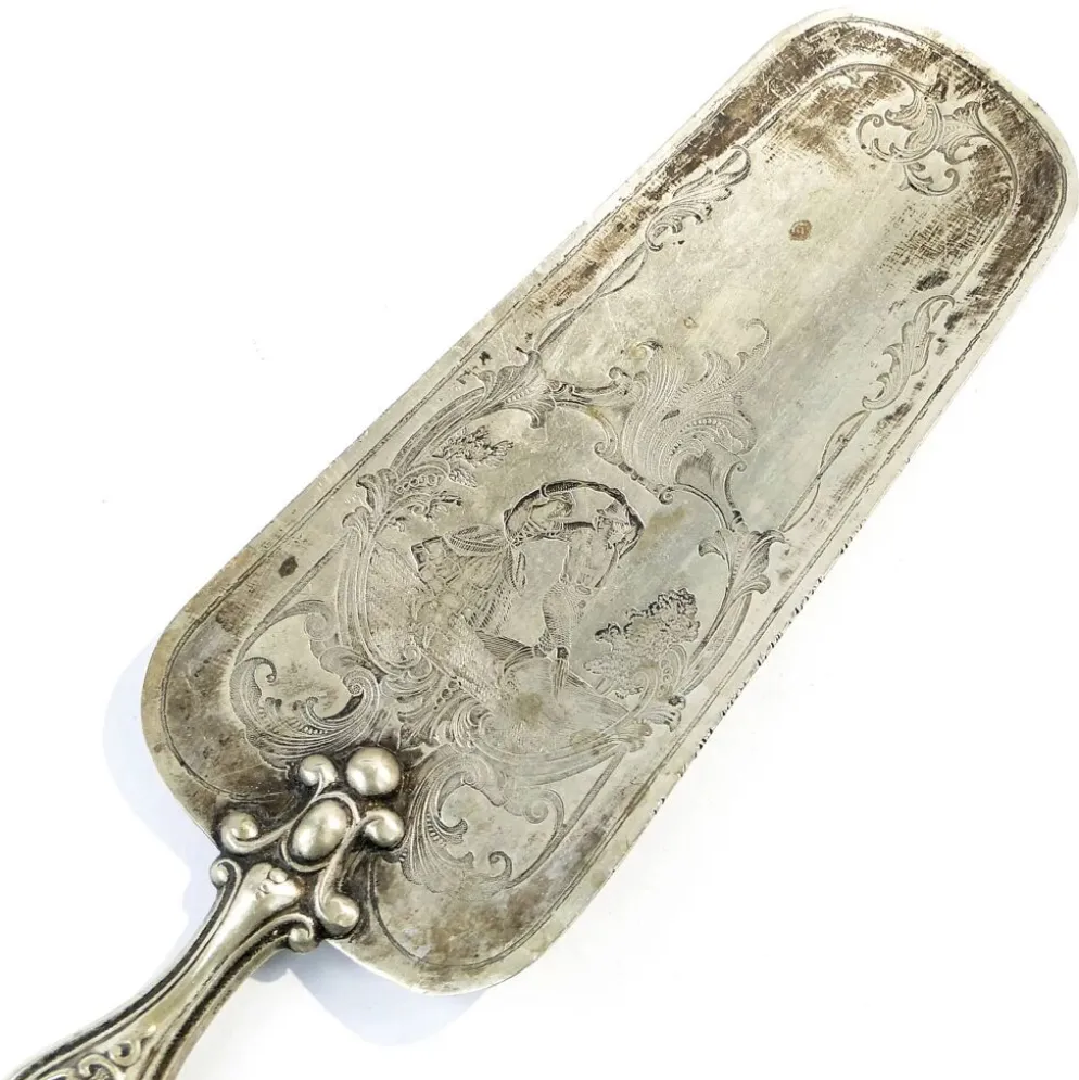 Serveur à gâteau, Art Nouveau, France, début du 20e siècle