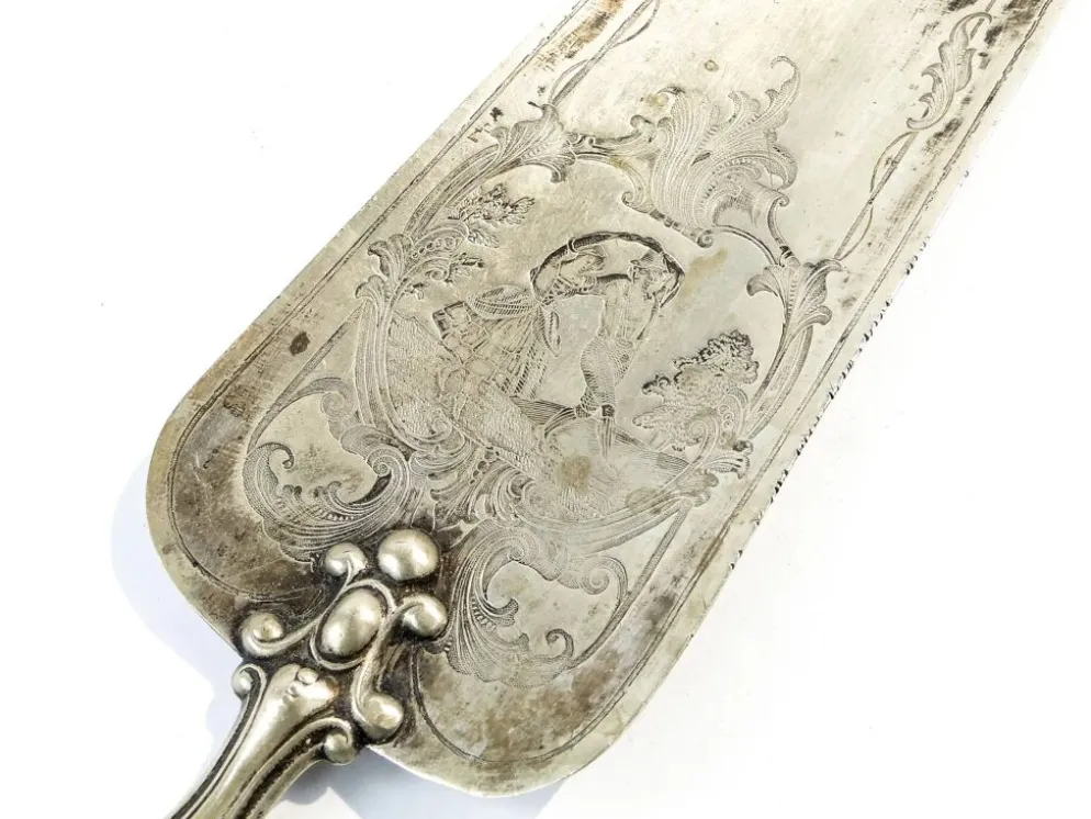 Serveur à gâteau, Art Nouveau, France, début du 20e siècle