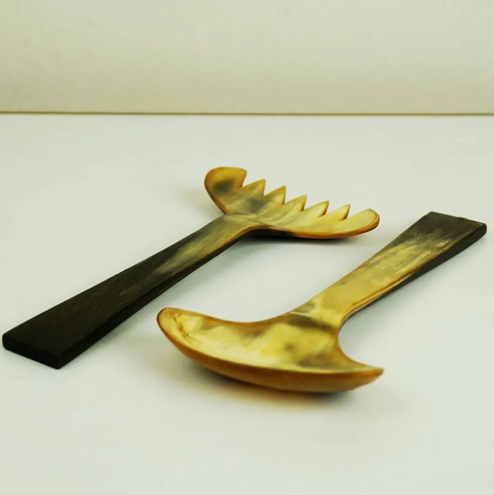 Serveurs à salade Hagenauer Horn de Vienne