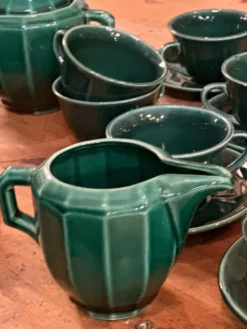 Service a café 25 pieces vintage 1950