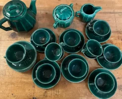 Service a café 25 pieces vintage 1950