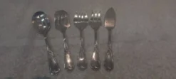 Service a hors d'oeuvre 5p métal argenté orfèvre Ercuis LXV 29