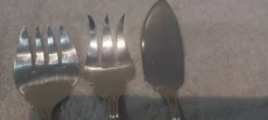 Service a hors d'oeuvre 5p métal argenté orfèvre Ercuis LXV 29