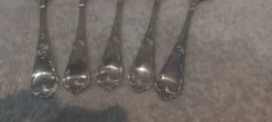 Service a hors d'oeuvre 5p métal argenté orfèvre Ercuis LXV 29