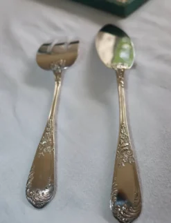 Service à poisson en métal argenté Ravinet d'Enfert