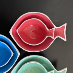 Service apéritif 6 coupelles poissons
