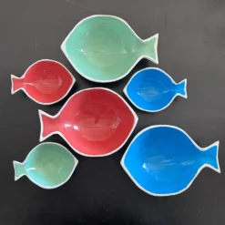 Service apéritif 6 coupelles poissons