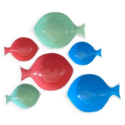 Service apéritif 6 coupelles poissons