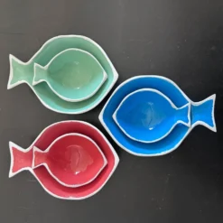Service apéritif 6 coupelles poissons