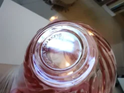 Service Arcoroc en verre rose