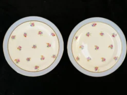 Service a tarte en porcelaine de limoges annees 50